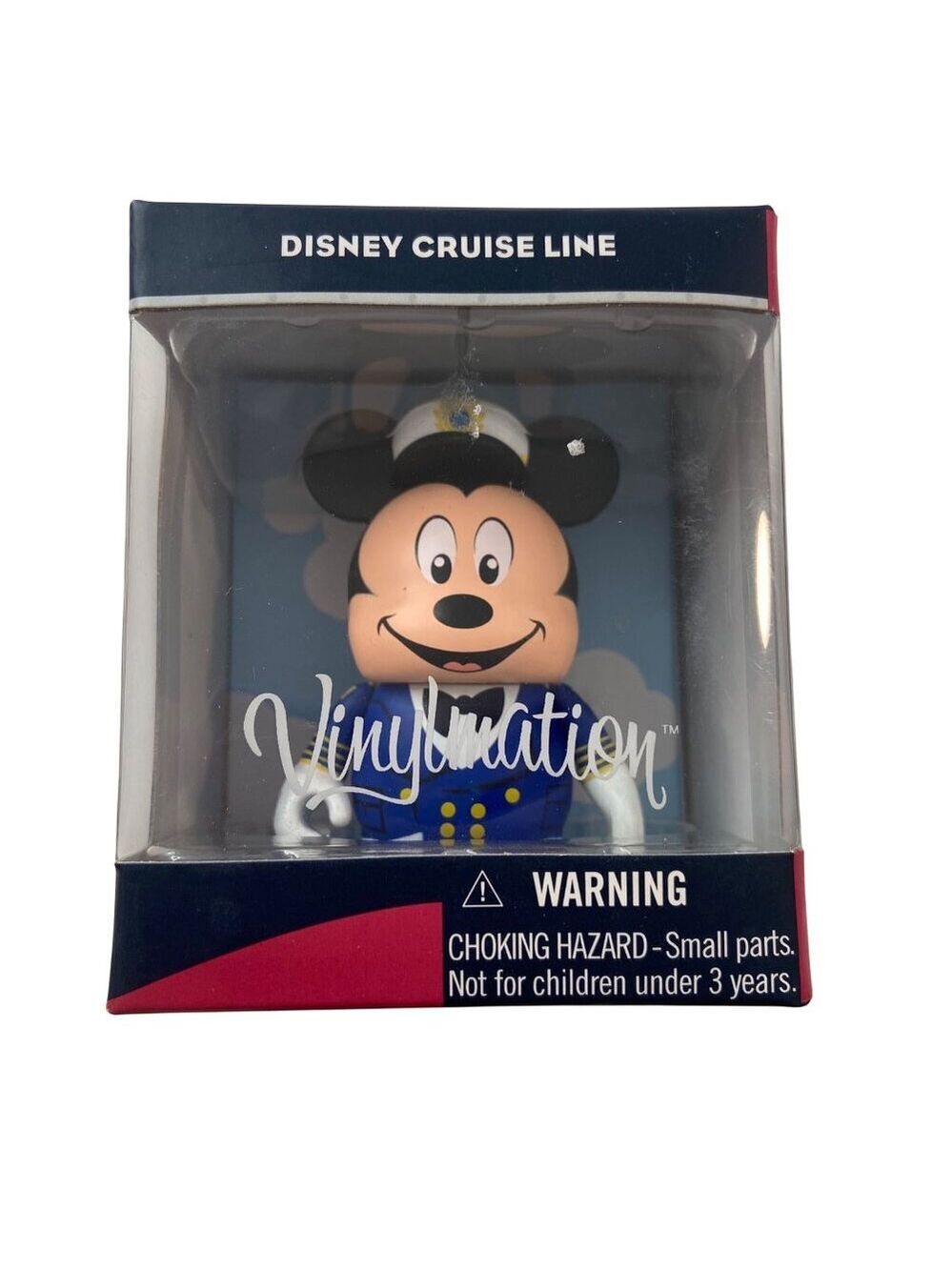 Disney Cruise Line Vinylmation Mickey Mouse Captain Figure Collectible In Origin